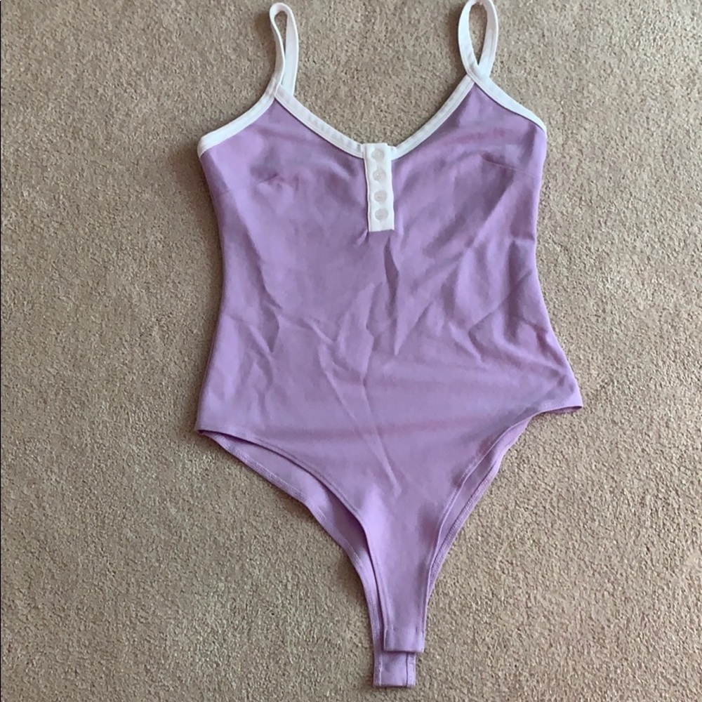 Blue blush purple bodysuit - Picture 1 of 6